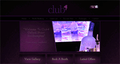 Desktop Screenshot of club-4.co.uk